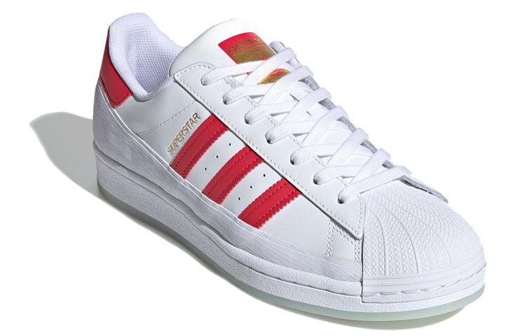 adidas Adidas Superstar Mg 'glory Red' in White for Men | Lyst