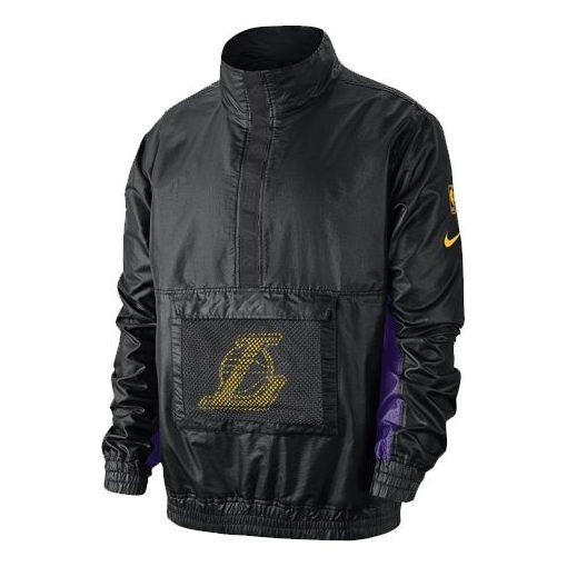 lakers championship jacket nike