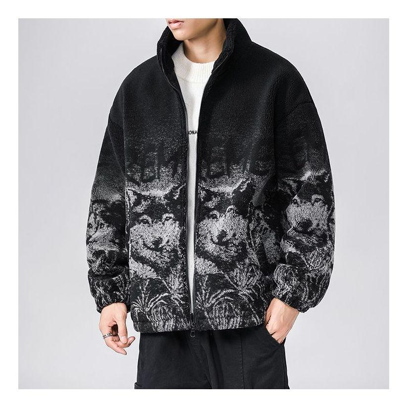 Supreme Wolf Fleece Jacket Black XL Supreme Wolf Fleece Jacket Black XL