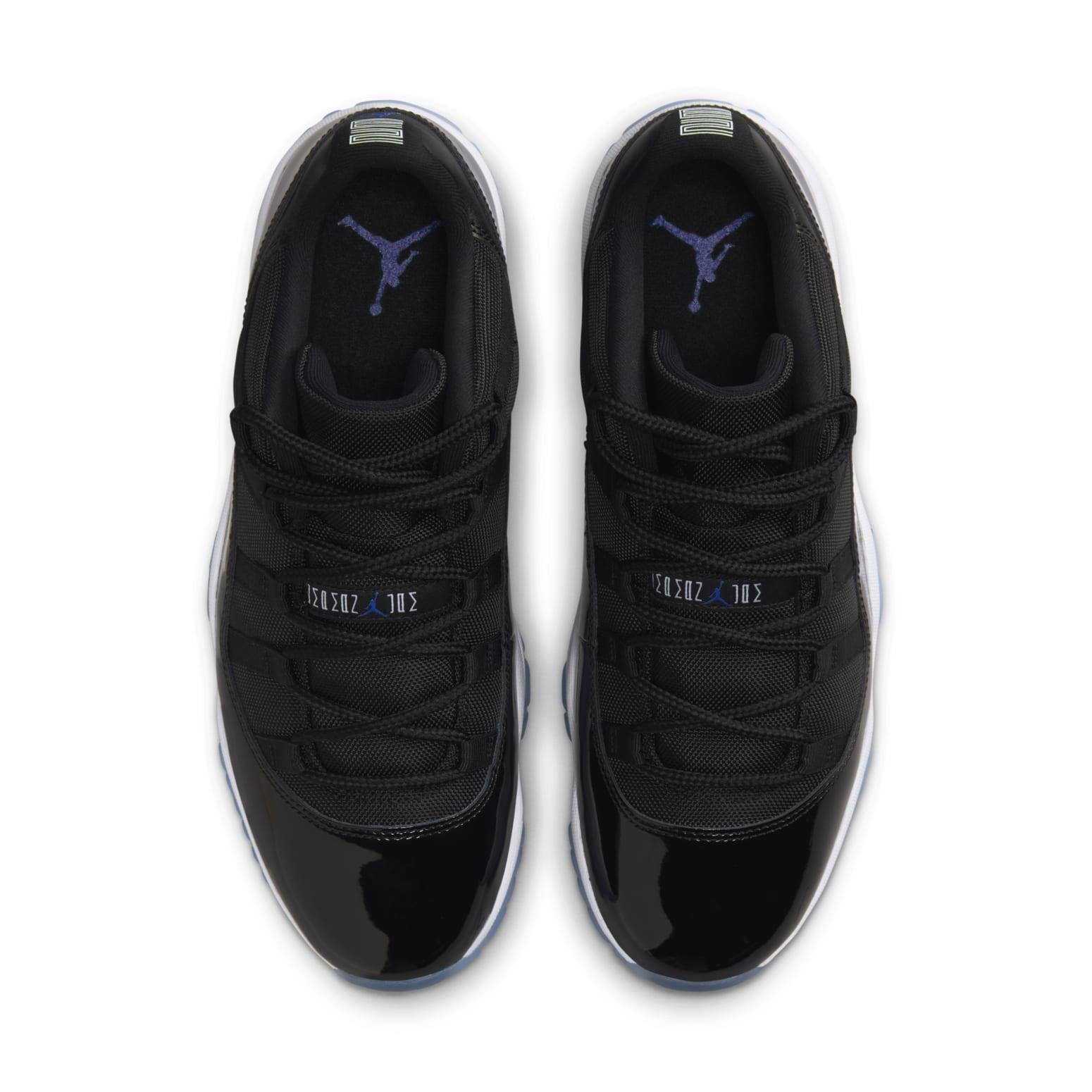 black jordan 11 space jam