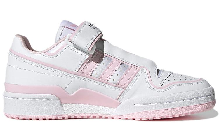 adidas Originals Forum Plus White/pink | Lyst
