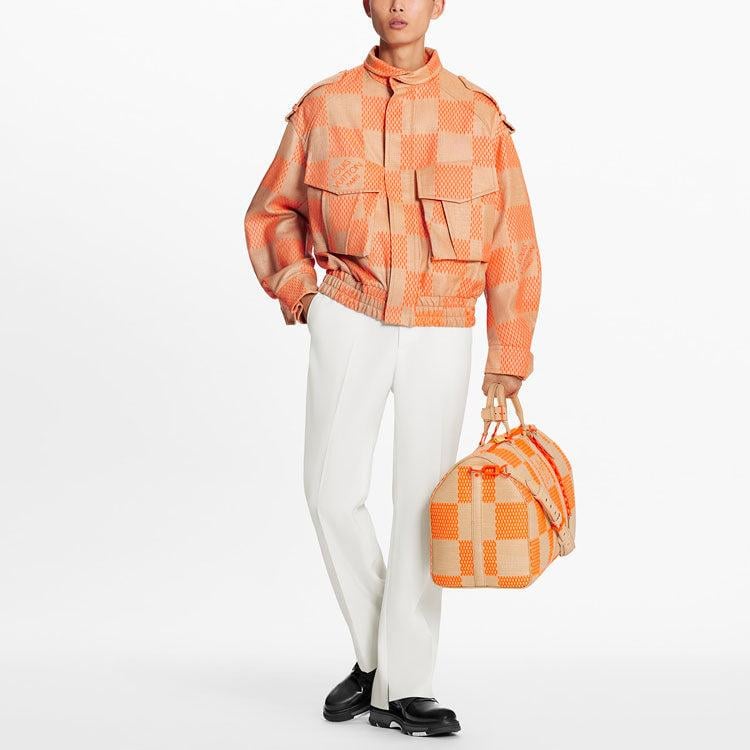 vuitton orange jacket