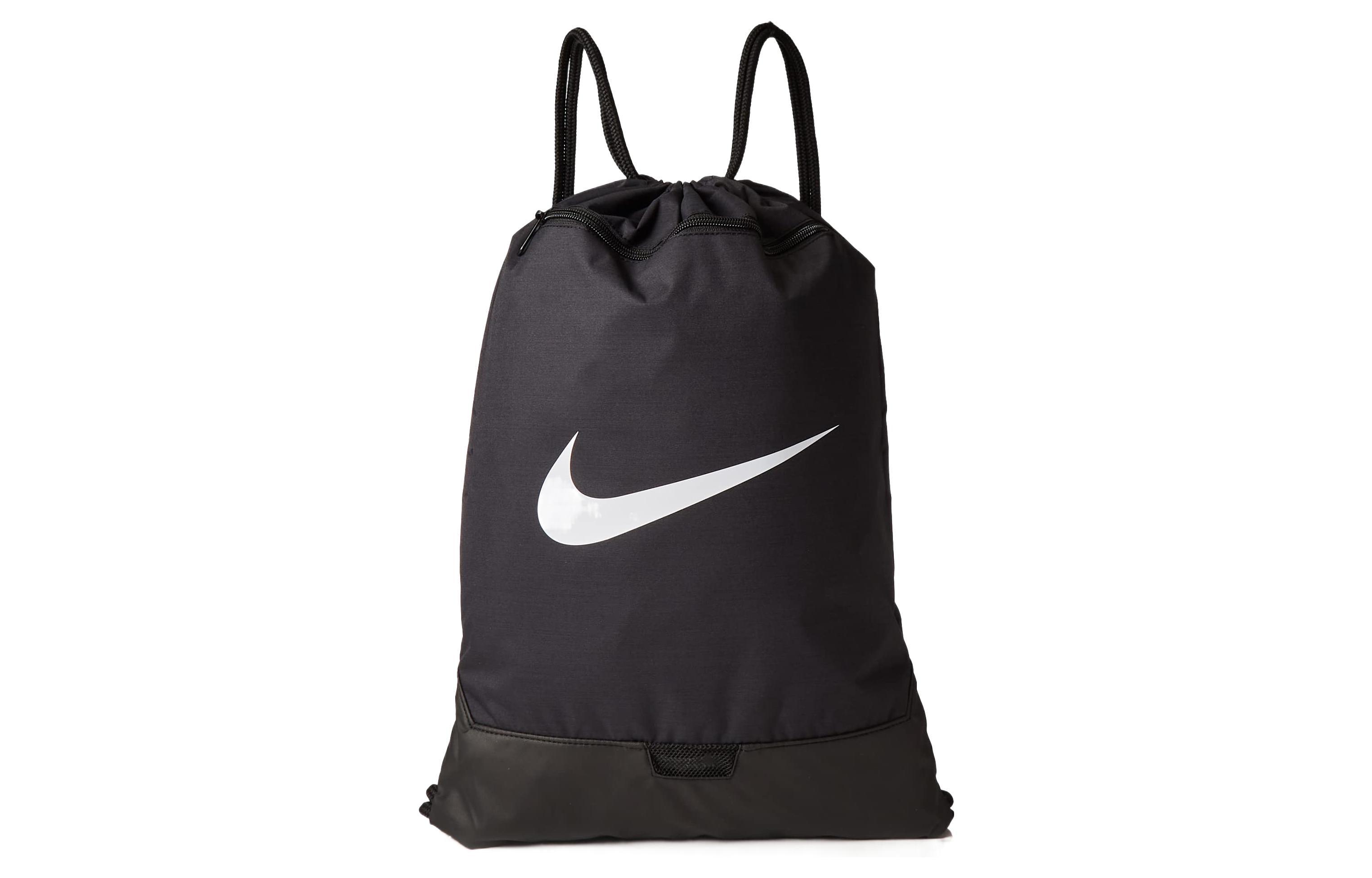 black nike sports bag