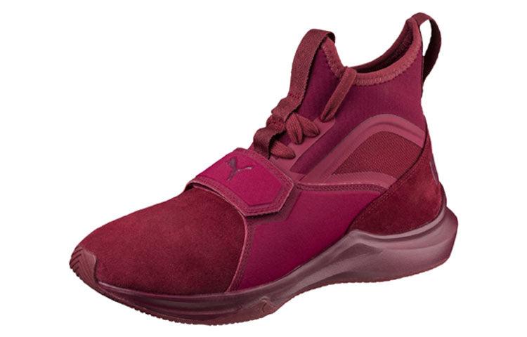 PUMA Wmns Phenom Suede Cordovan in Red Lyst UK