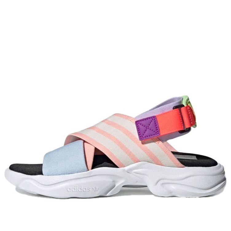 adidas (Wmns) Magmur Sandals 'Haze Coral Talc' in Blue Lyst UK