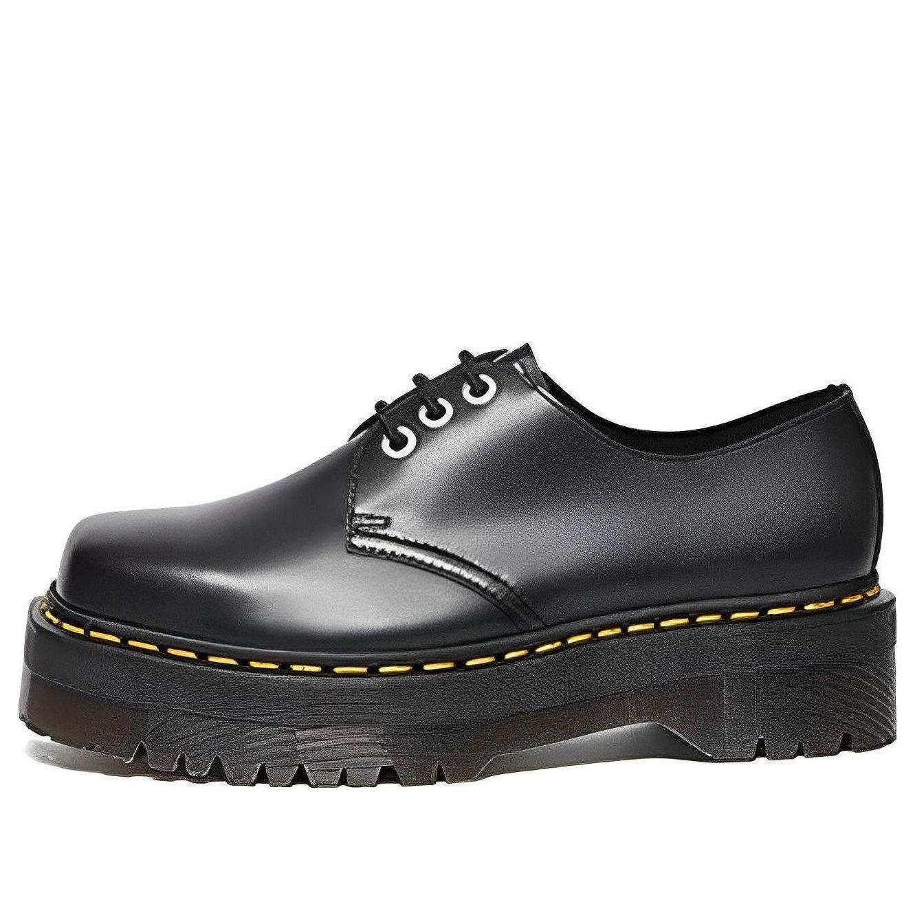 Martens 1461 Quad Squared Shoes in Black Lyst UK