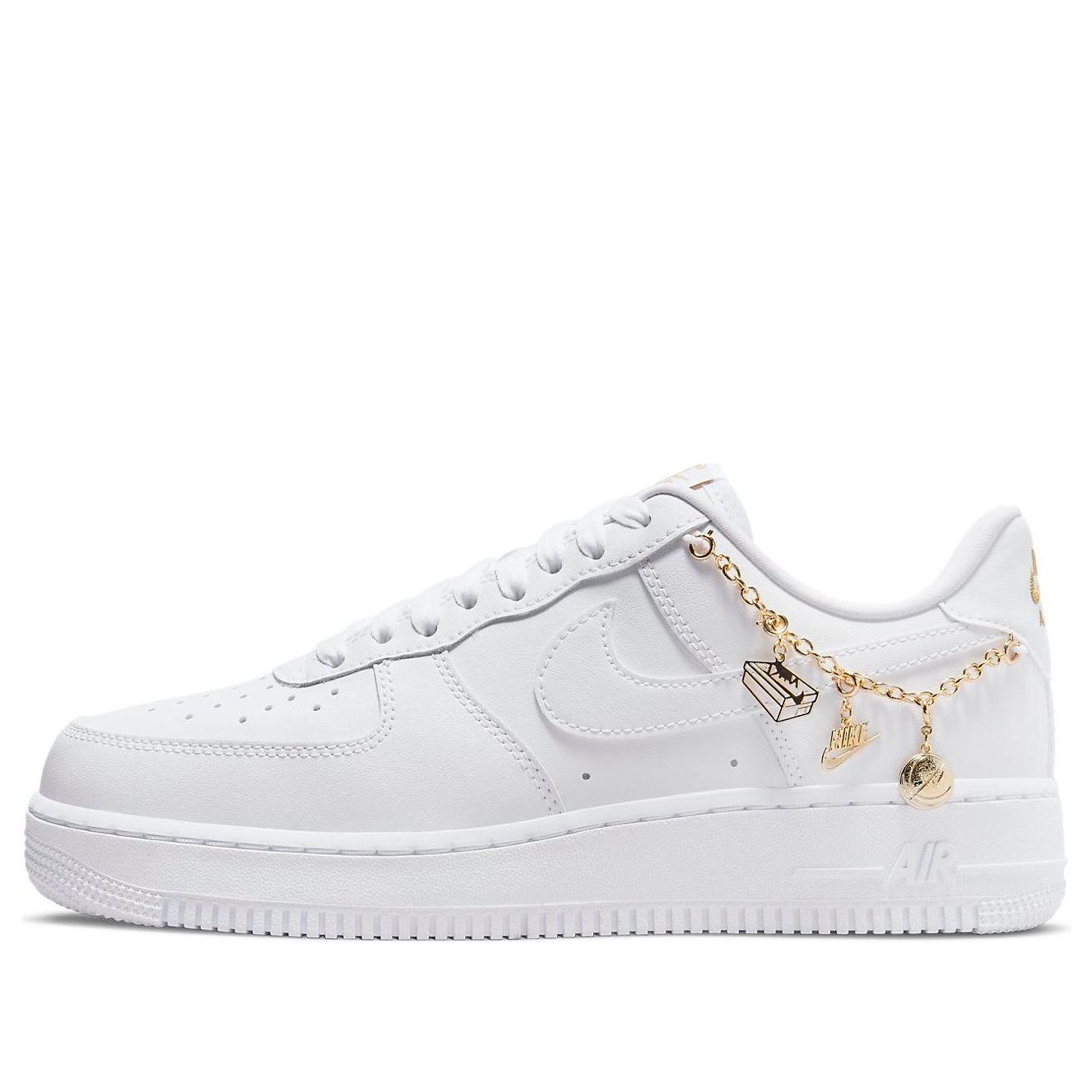 nike gold chain air force 1