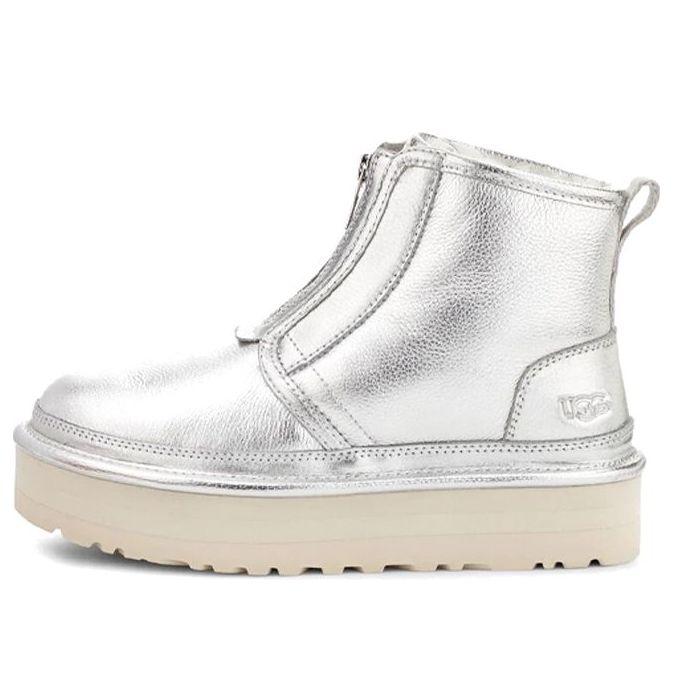 Silver ugg trainers sale