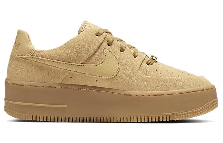 Nike Air Force 1 Sage Low 'club Gold' in Natural | Lyst