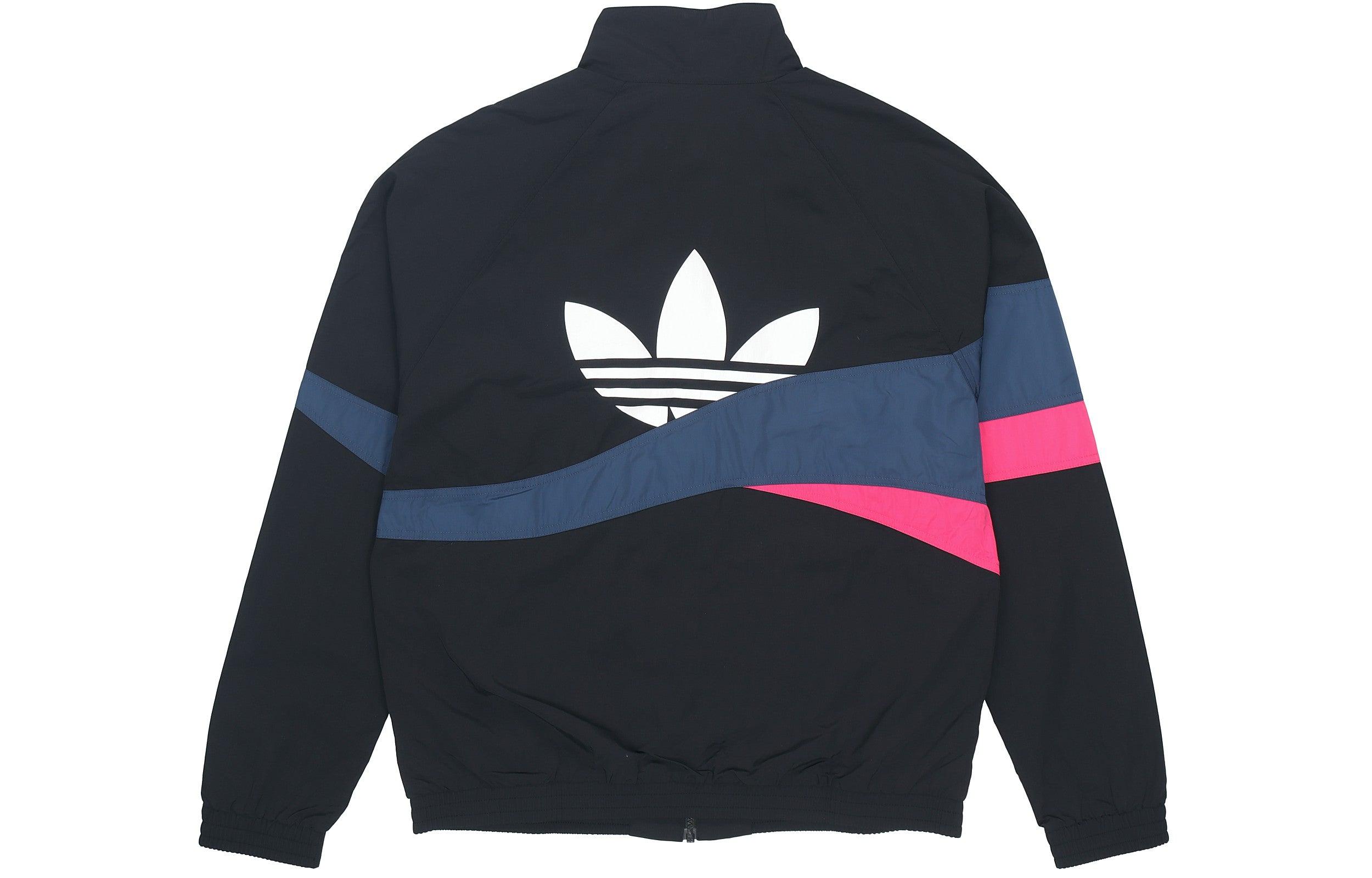 adidas sportive track jacket purple