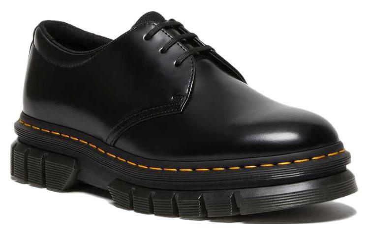 Dr. Martens Rikard Polished Smooth Leather Shoes Polished Smooth