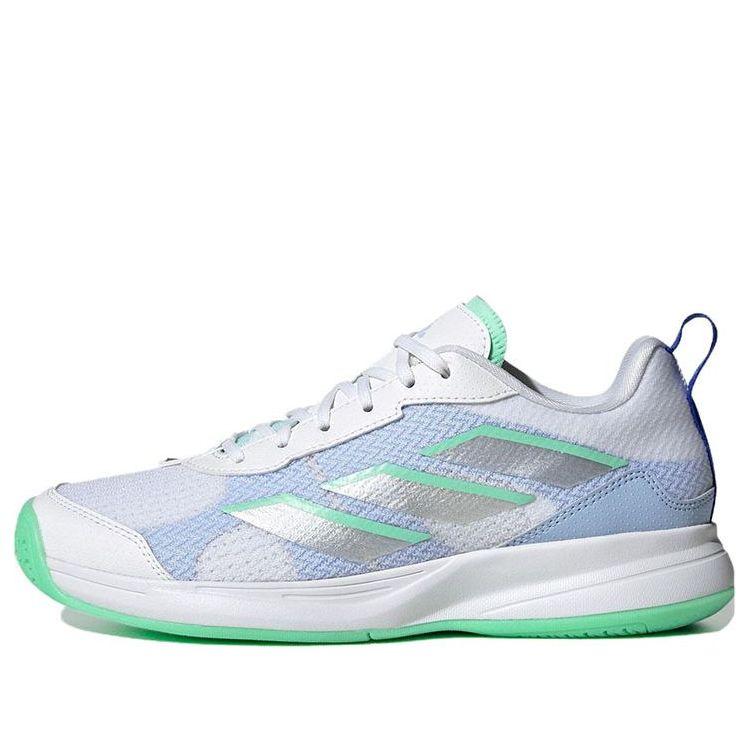 adidas Avaflash Low Tennis Shoes 'white Silver Metallic Pulse Mint' in