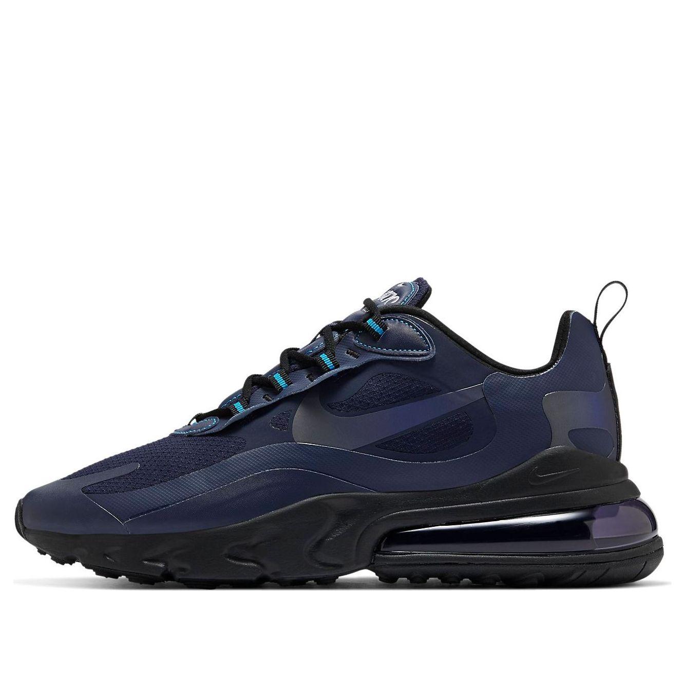 nike 270 react black and blue