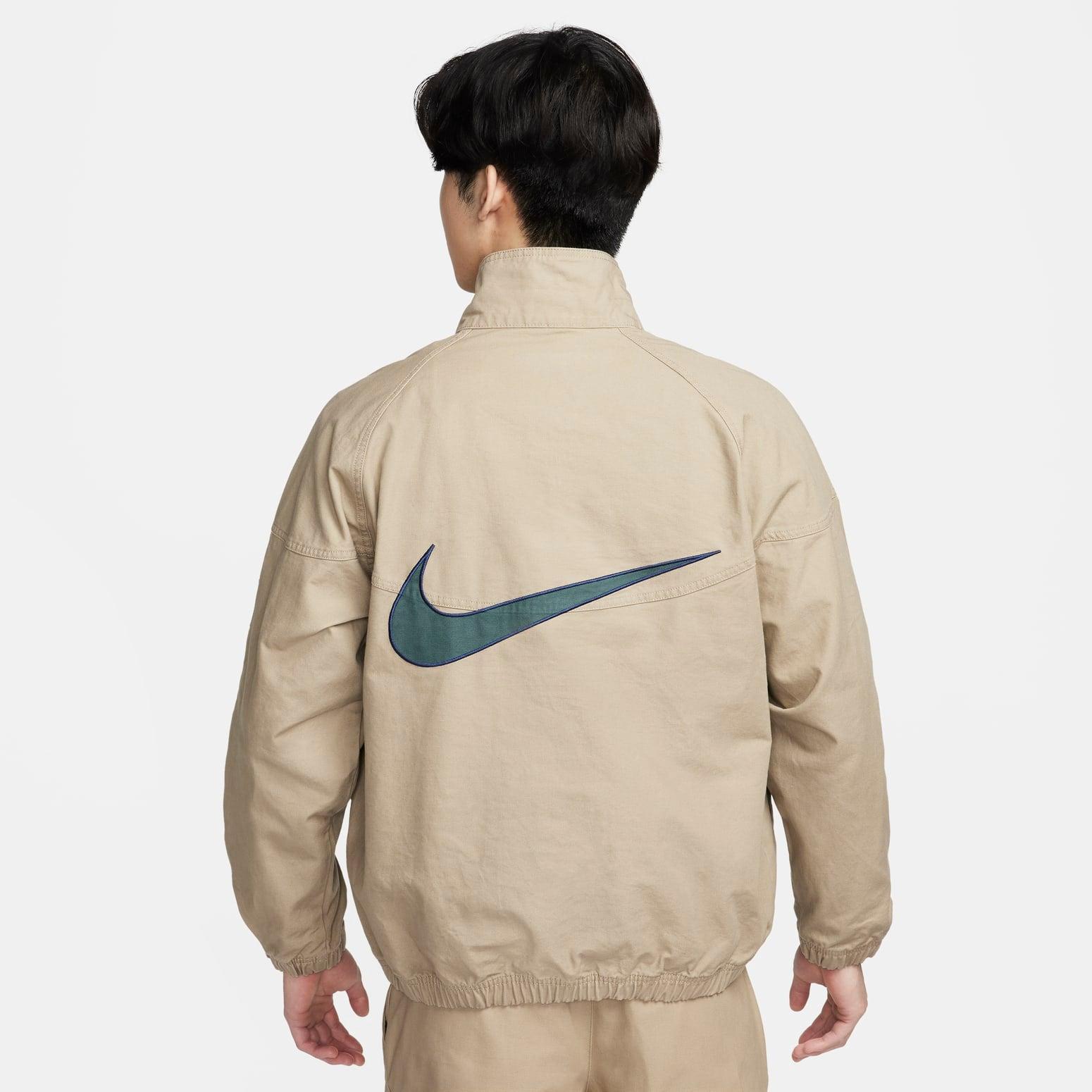 Nike Canvas Jacket in Natural for Men Lyst UK