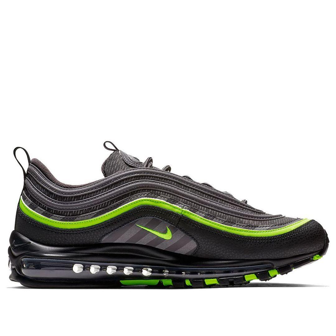 green nike 97s