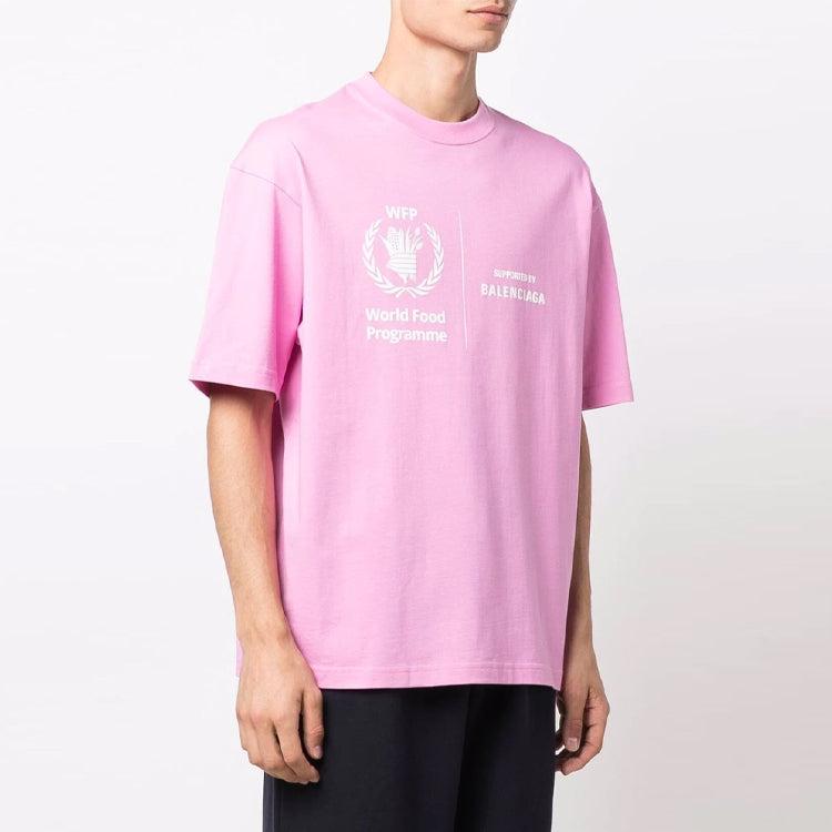 Balenciaga X Wfp T-Shirt Medium Fit in Pink for Men | Lyst UK