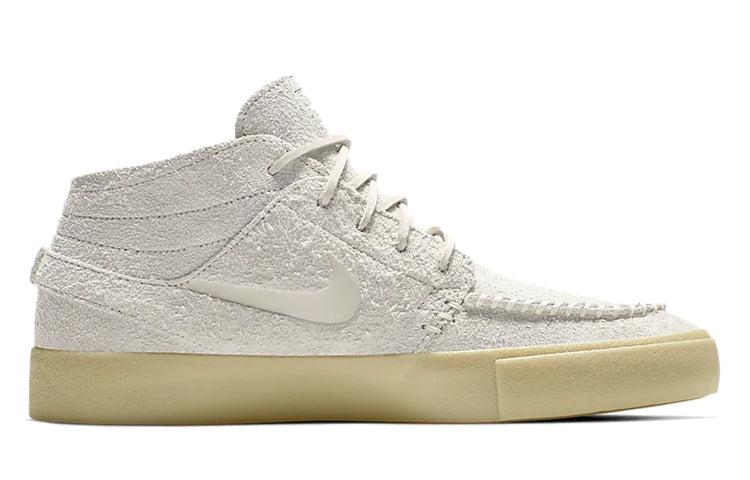 Nike Zoom Janoski Mid Crafted Sb 'light Bone' in White for Men | Lyst