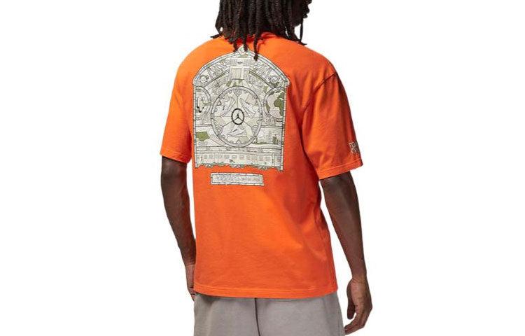 Nike Jordan X Shelflife Logo T-Shirt in Orange for Men | Lyst UK