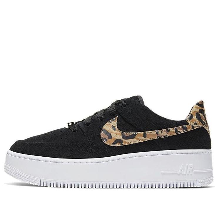 Nike Air Force 1 Sage Low black Leopard Lyst