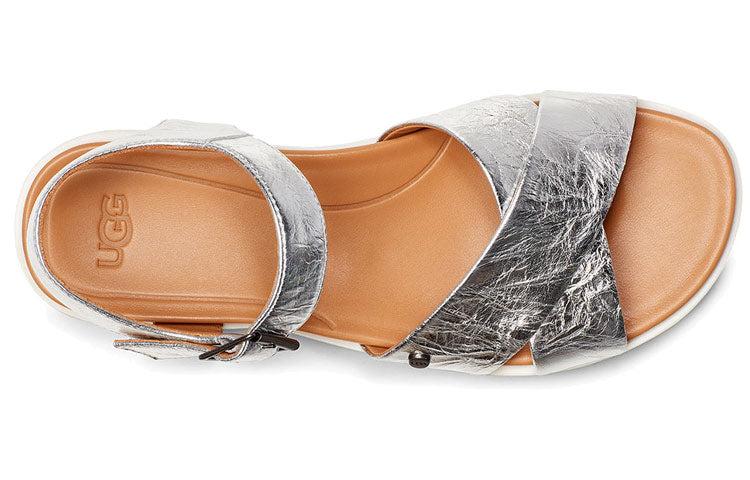 UGG (Wmns) Zoie Metallic Sandal Lyst UK