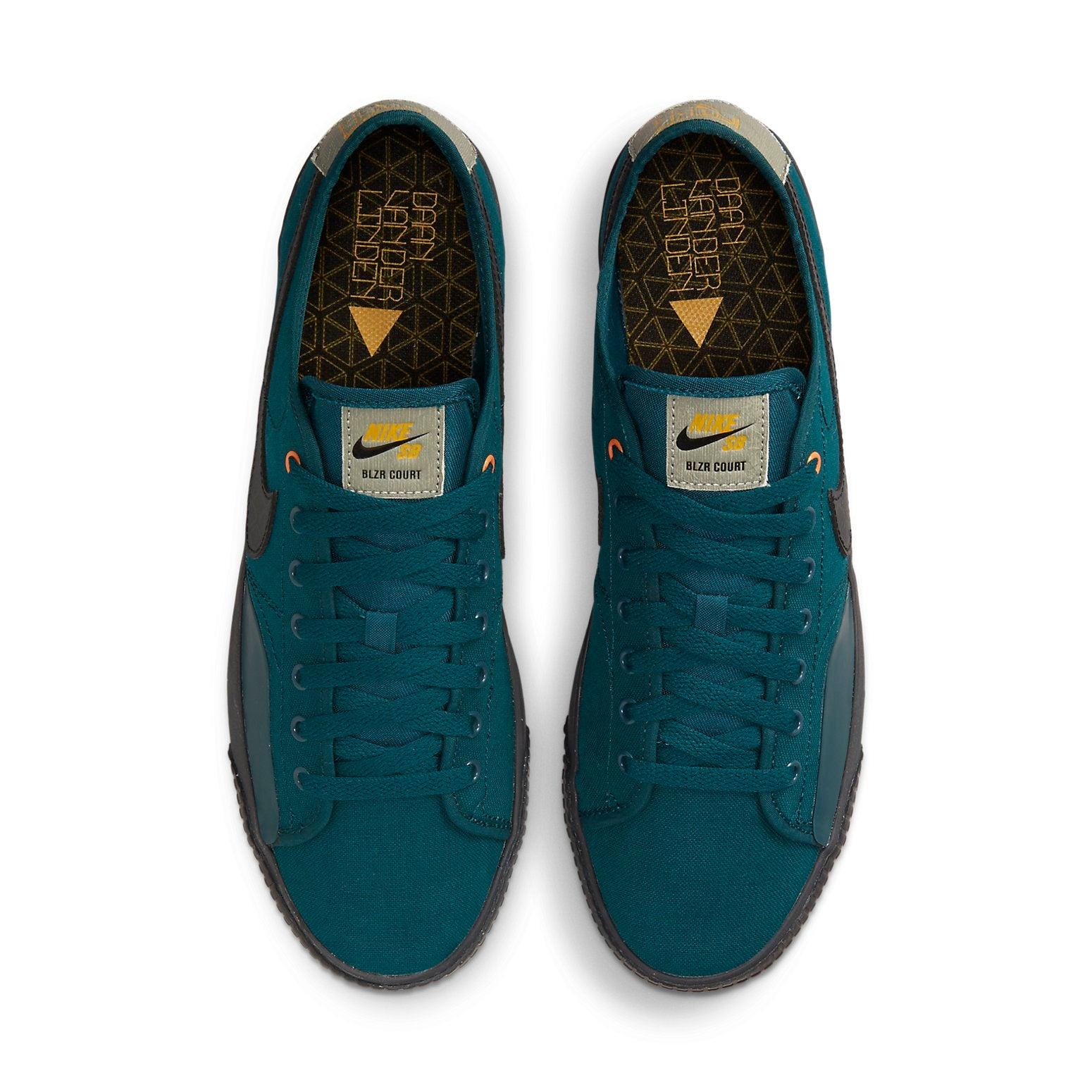 nike sb blazer court daan van der linden baroque brown