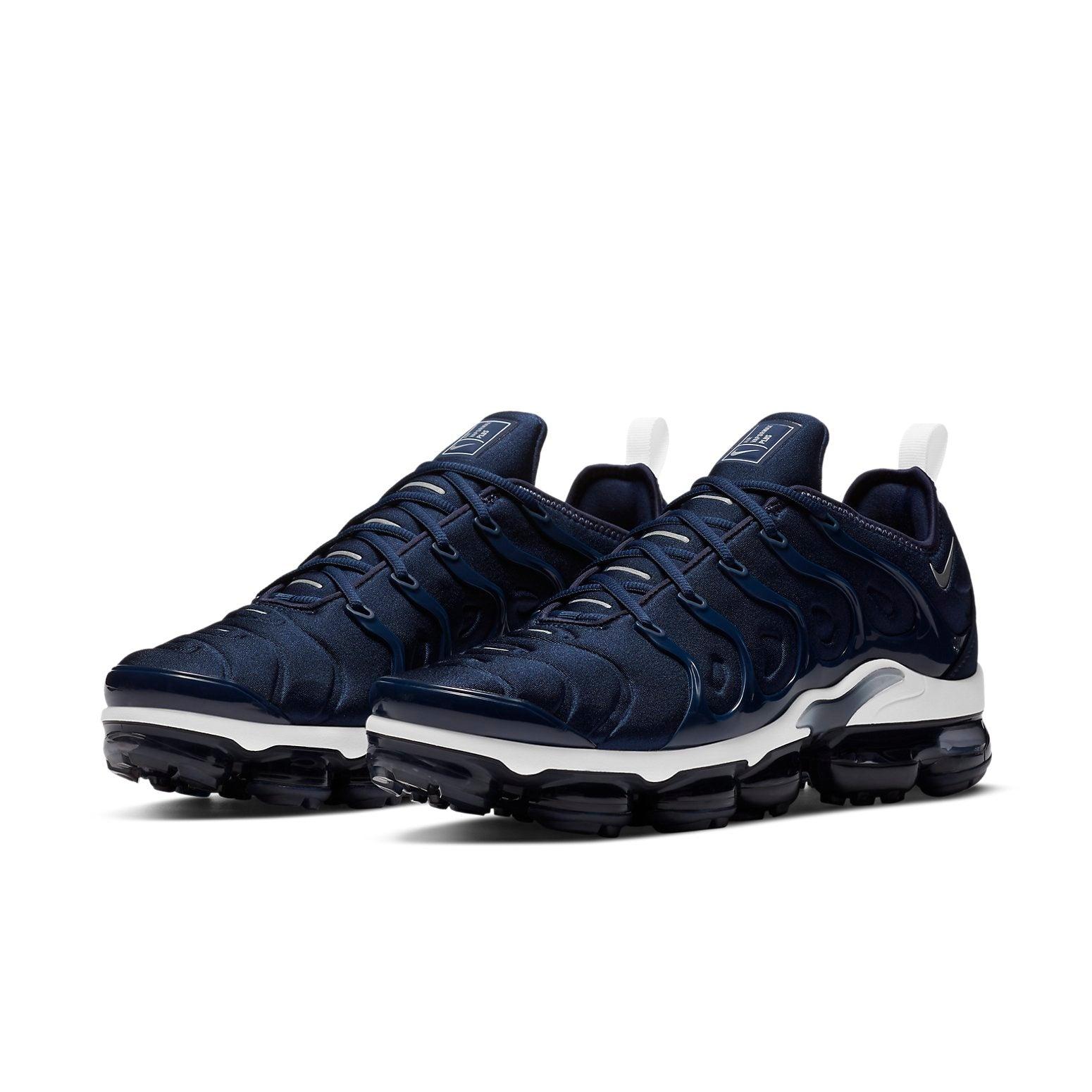 Mens Midnight Blue Vapormax Plus Nike Men's Shoes Air Vapormax