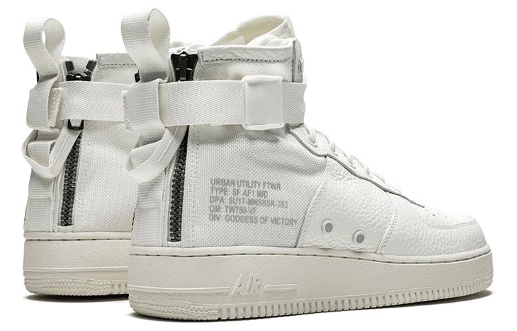 nike sf air force 1 mid triple ivory