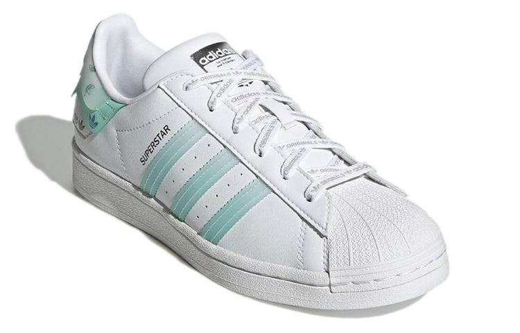 adidas gazelle silver green womens Adidas Superstar Clear Plastic Trainers