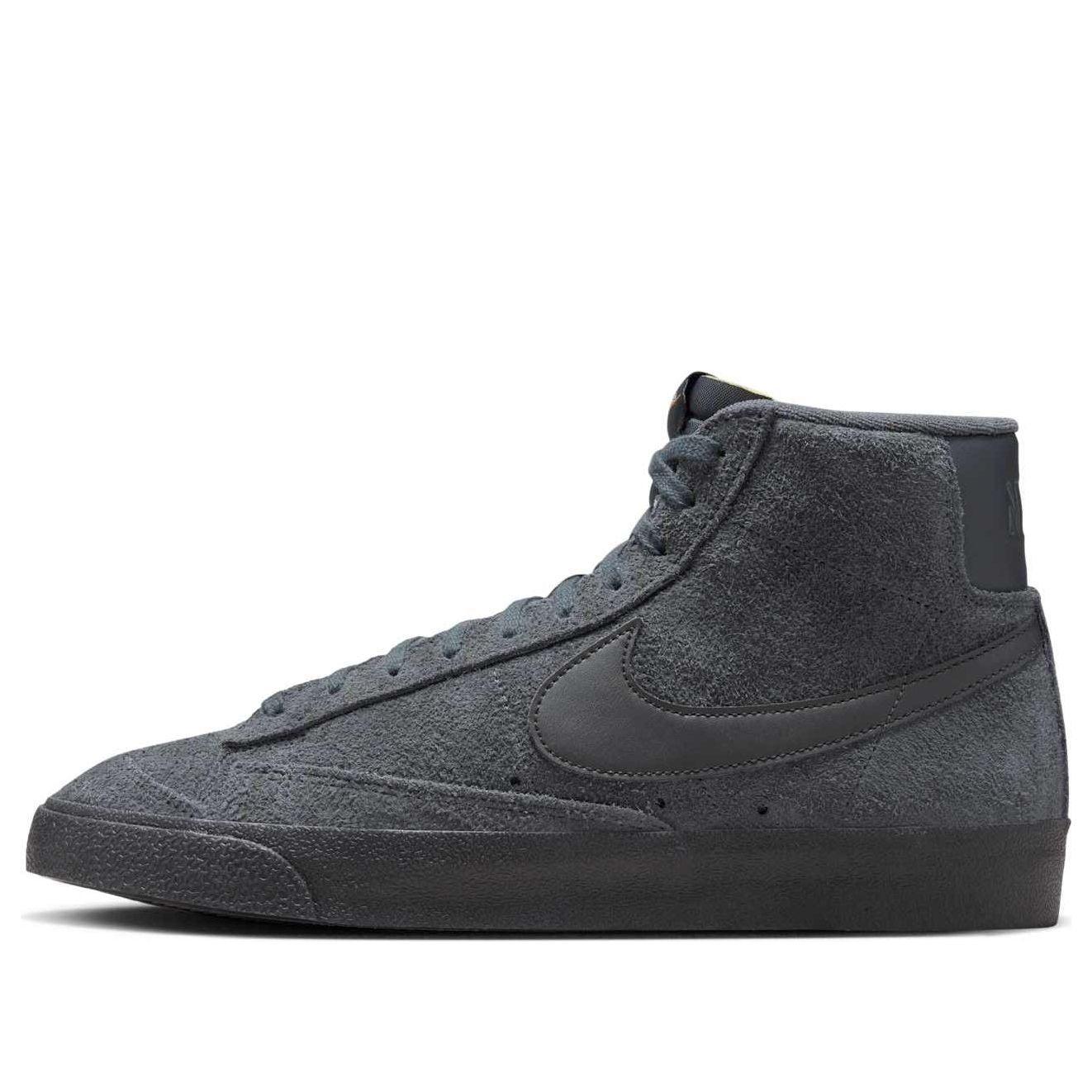 Grey All Black Nike Blazer Mid Nike Blazer Mid '77 Premium 'Dark