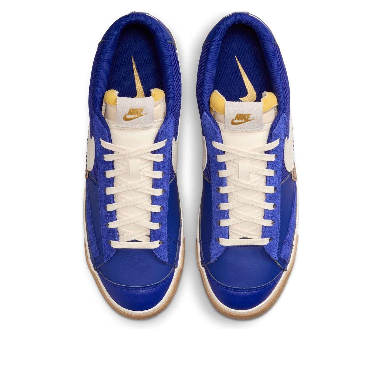 nike sb blazer low gt ivory blue gum skate