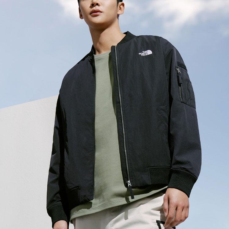 The North Face All-Round Bomber Jacket in Black for Men | Lyst UK