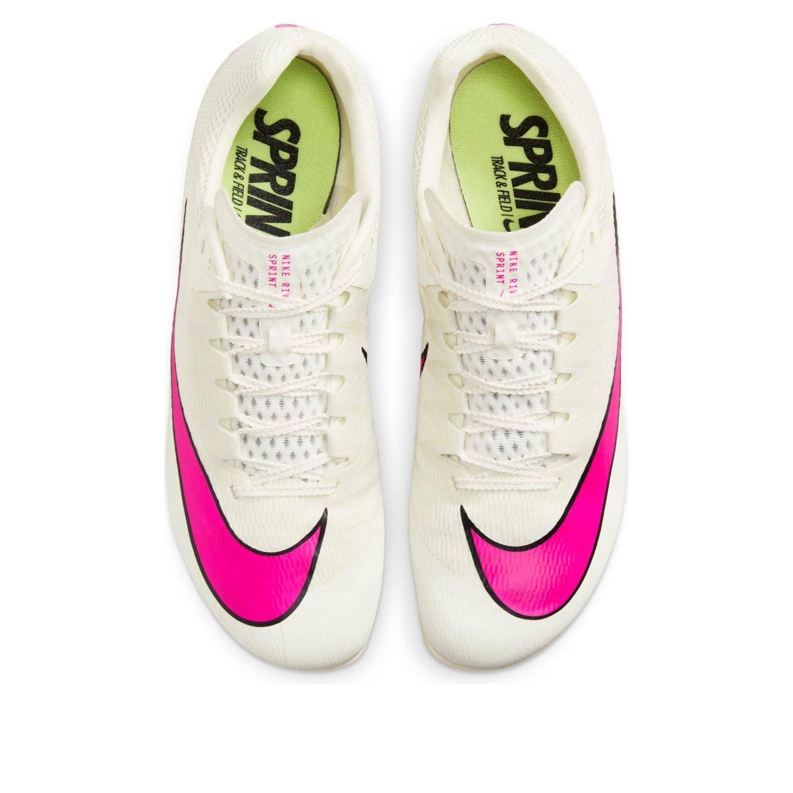 nike off white pink spikes