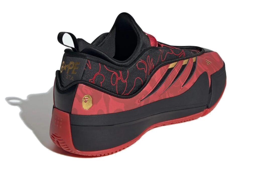 関税送料込♪A BATHING APE × adidas/Dame 9 Better Scarlet A BATHING APE®︎ × adidas Dame 9 