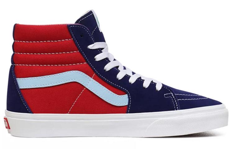yellow blue red vans