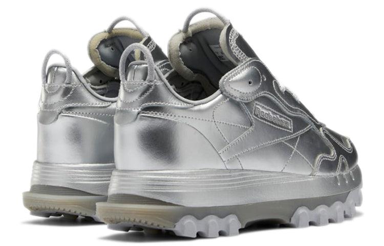 Reebok (Wmns) Cardi B X Classic Leather Metallic Pewter' in Grey