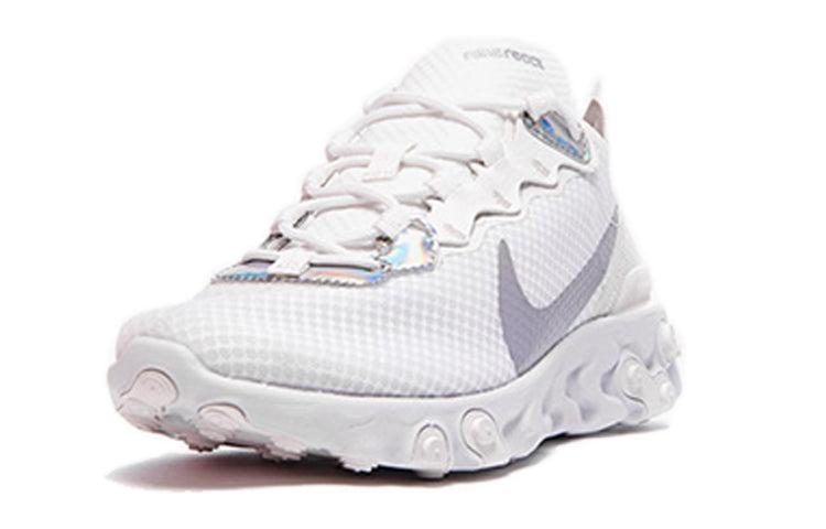 women's react element 55 white iridescent