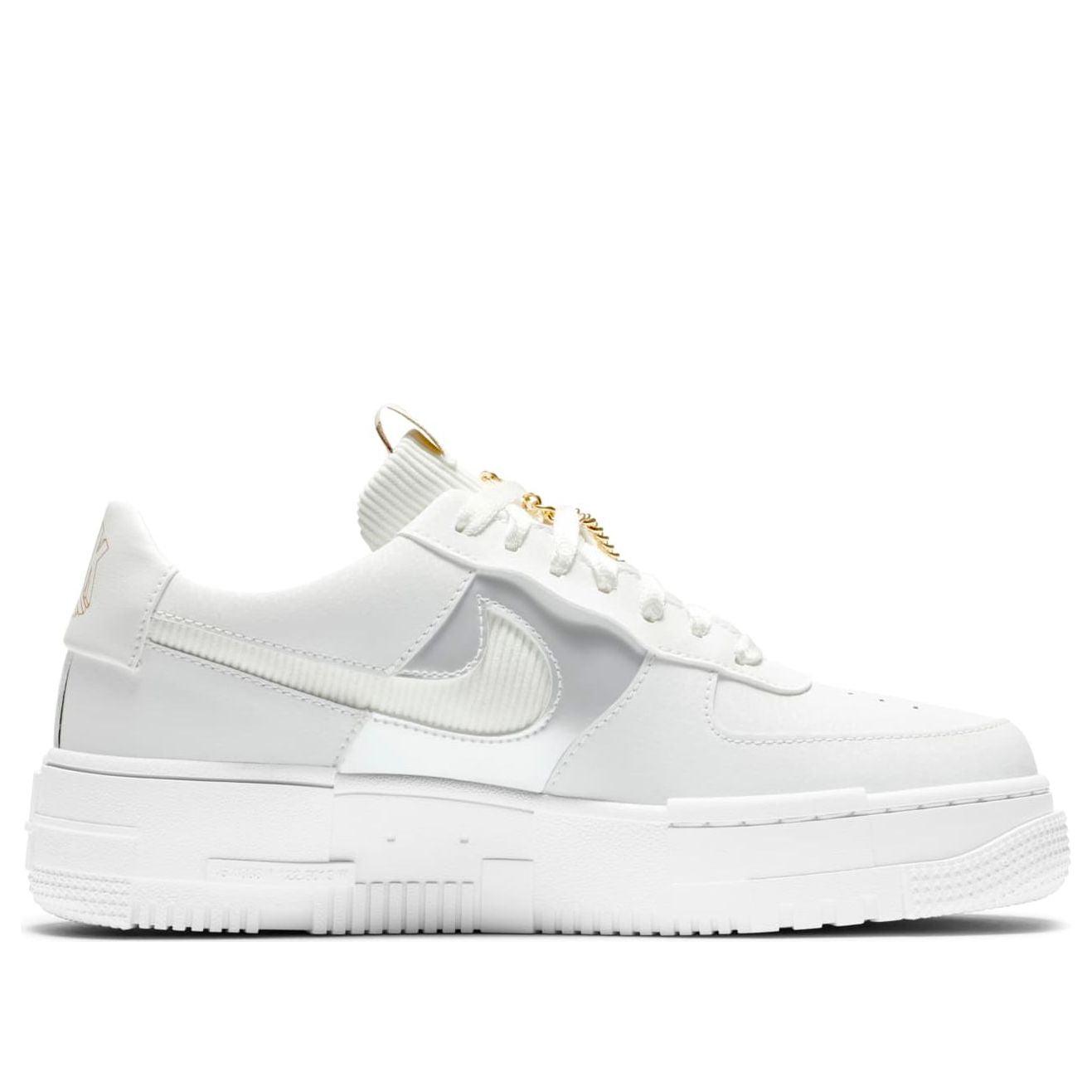 air force 1 pixel chain white