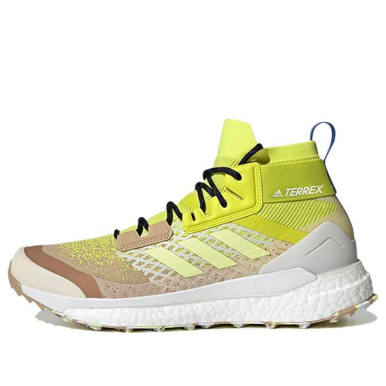 adidas Terrex Free Hiker Primeblue Hiking Shoes Yellow for Men | Lyst