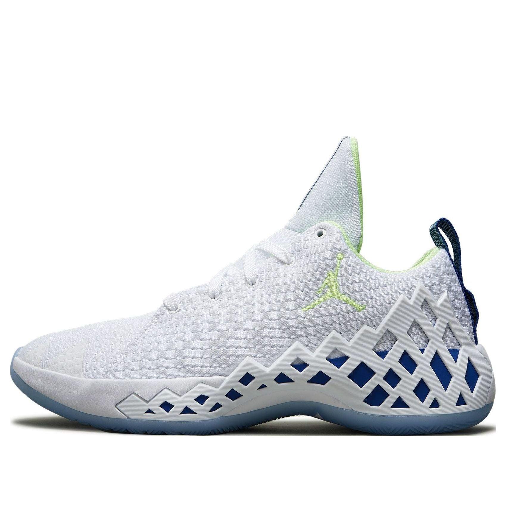Nike Jordan Jumpman Diamond Low Pf 'white Blue Green' for Men | Lyst