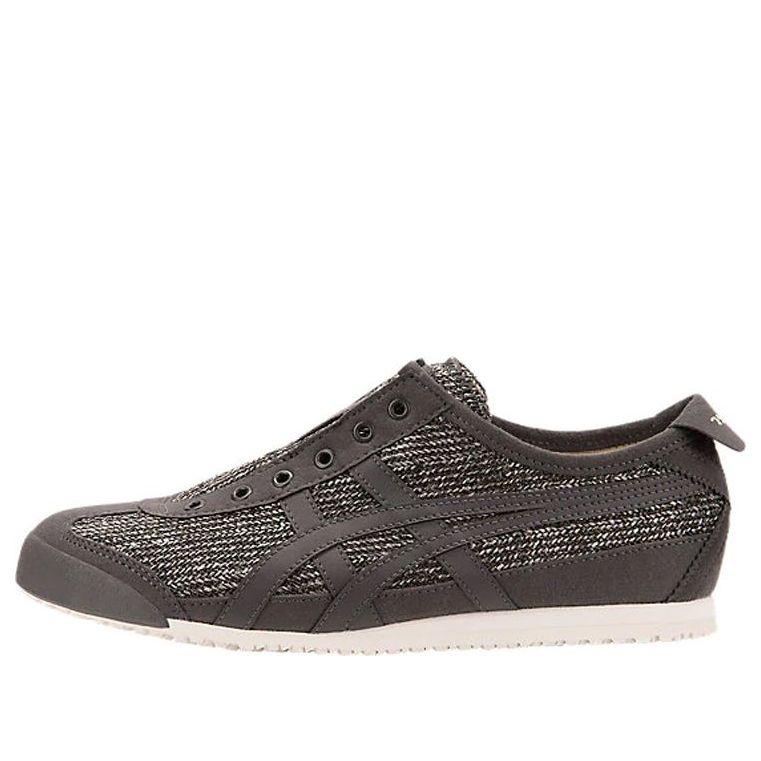 onitsuka tiger slip on grey