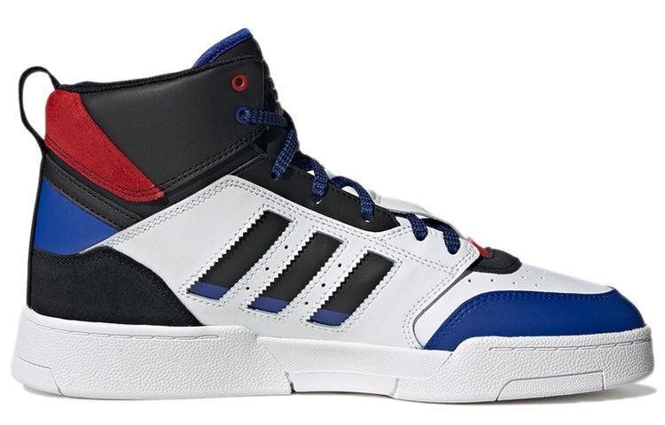 adidas Originals Drop Step Mid-top Sneakers White/black/blue for Men | Lyst