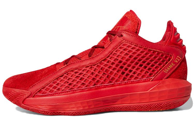 adidas Dame 6 Leather 'scarlet' in Red for Men | Lyst