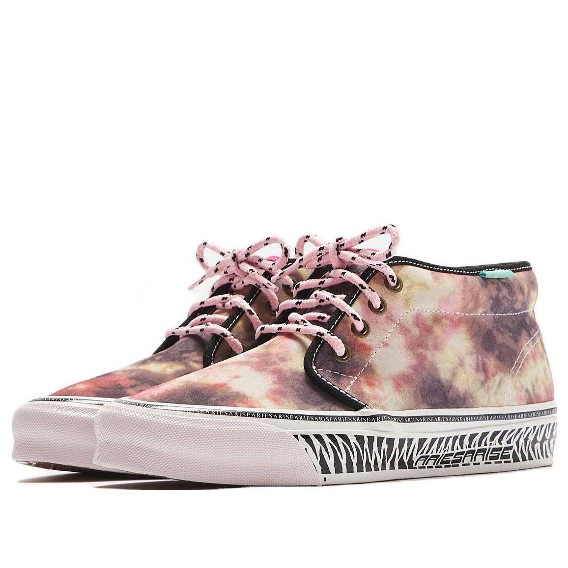 Vans x Aries Men Shoes OG Chukka Boot LX Tie Dye Pink Suede Sneakers  7.5 M 9 W Chukka Boots Vans | eBay main image 2