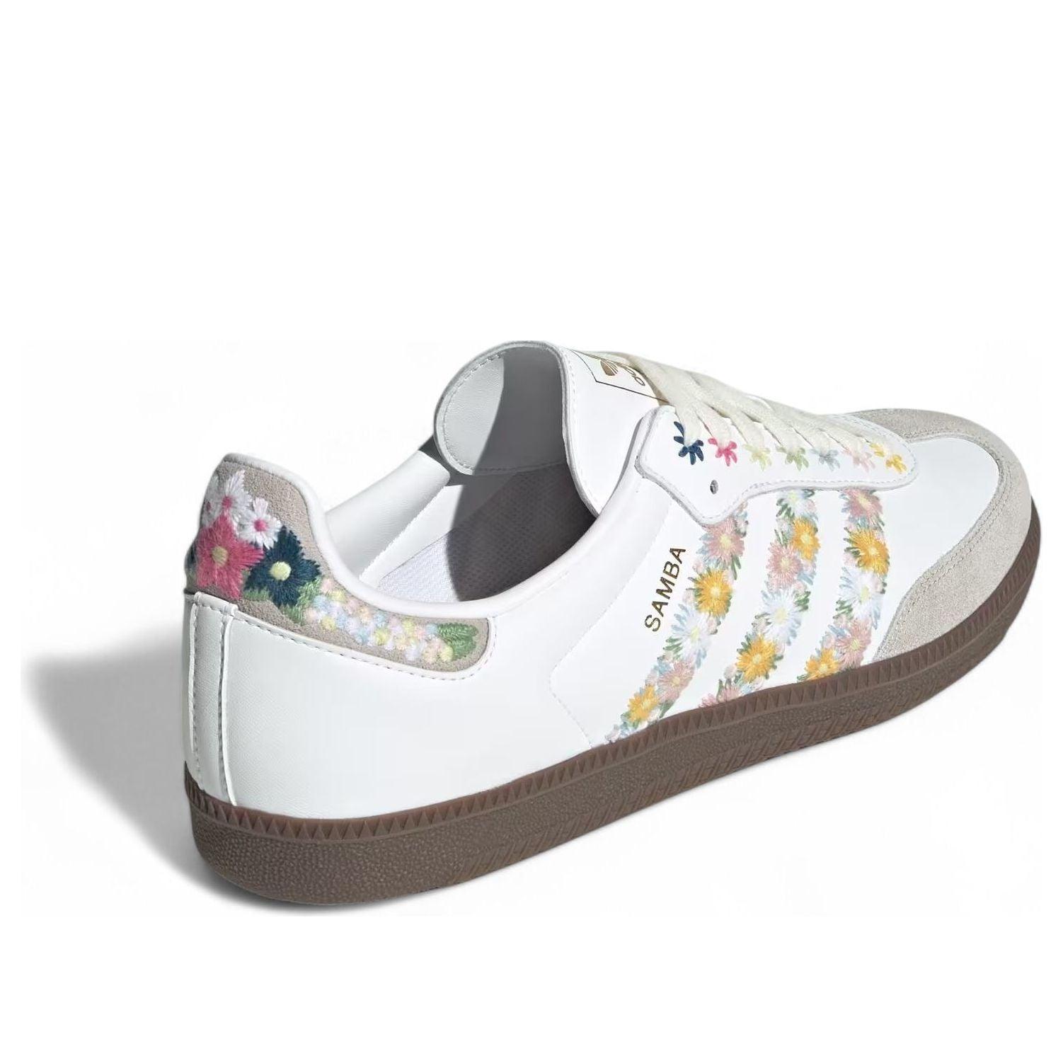 adidas Samba Og Satin 'Floral Cloud Clear Granite' in White for Men | Lyst