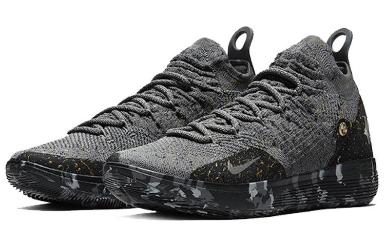 Nike Zoom Kd 11 'gold Splatter' in Black for Men | Lyst