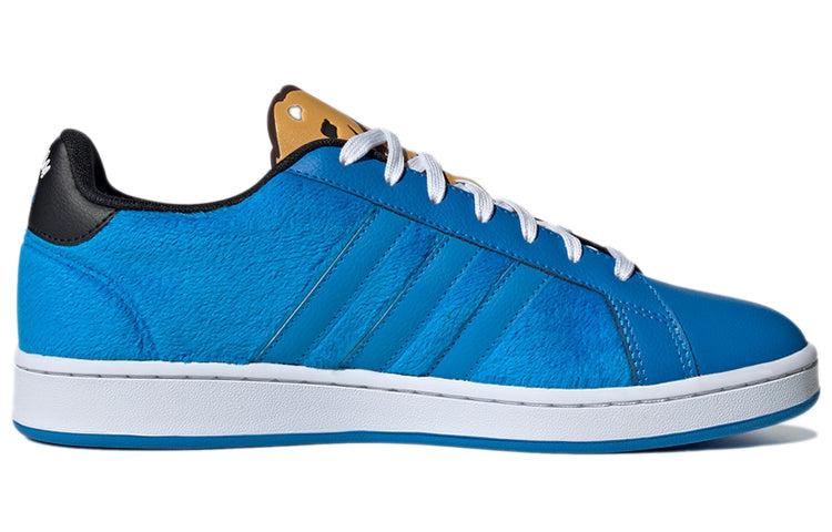 Adidas Neo Sesame Street X Grand Court Low-top Sneakers Blue/black | Lyst