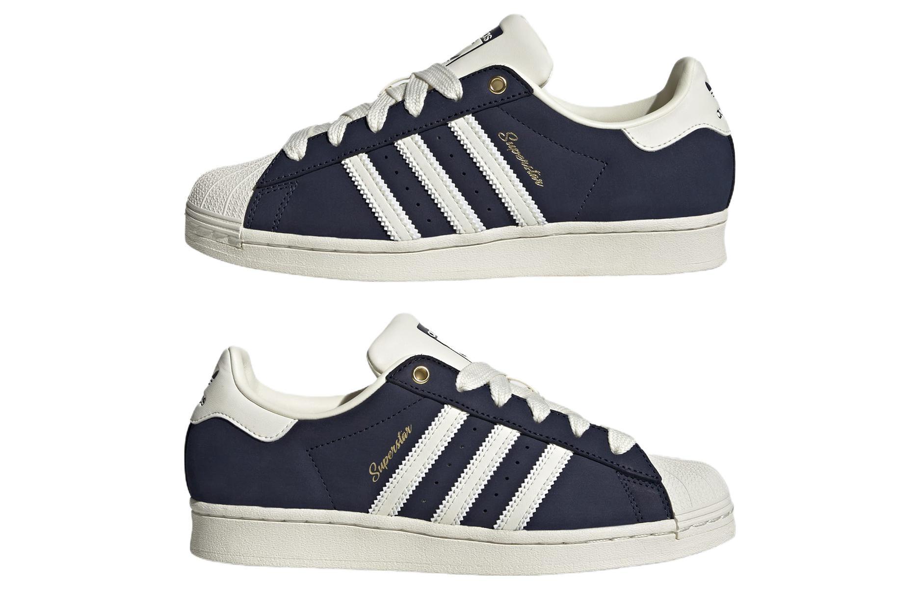 Designer Adidas Superstar Blue Shoes for Women | Lyst