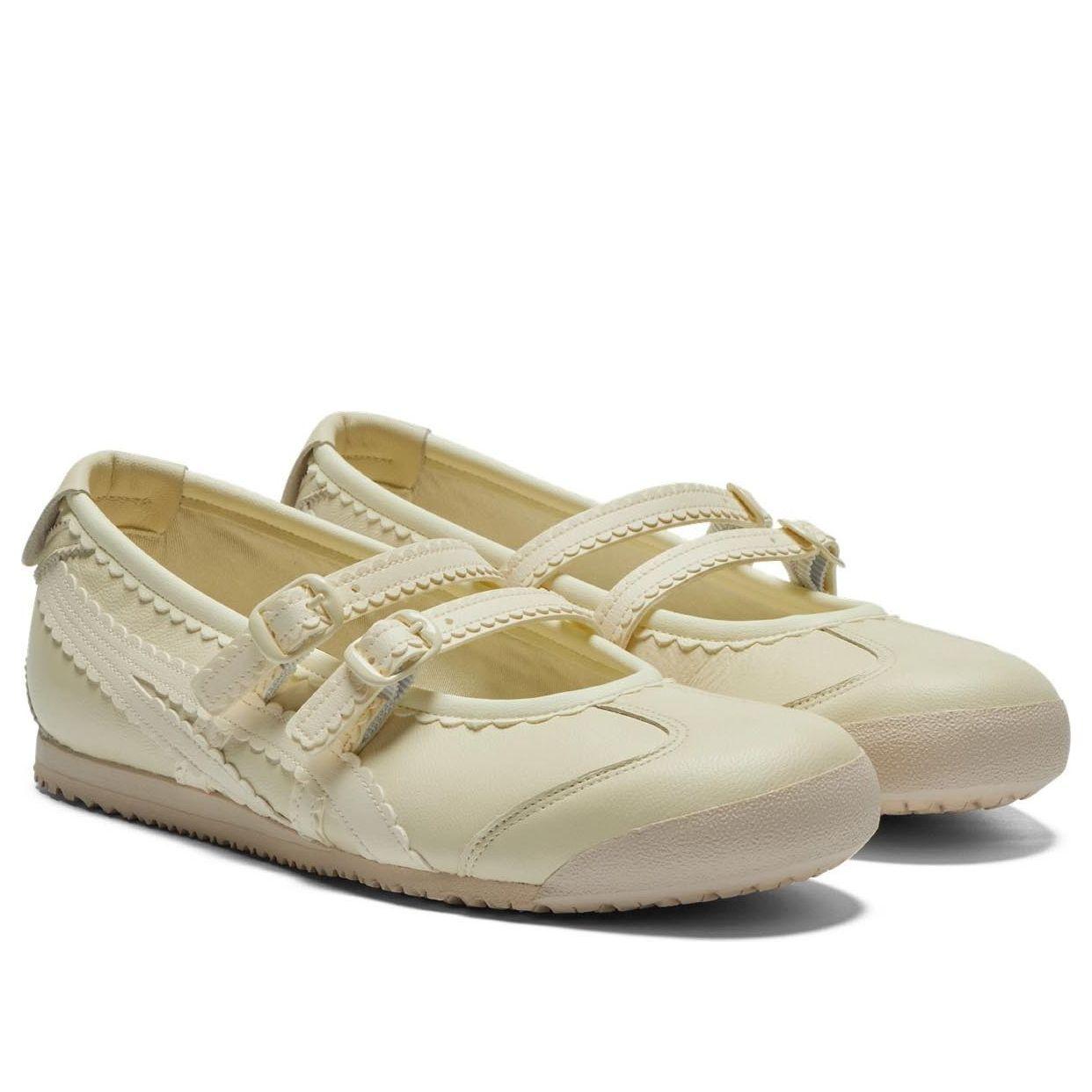 靴 Onitsuka Tiger Mexico 66 TGRS Cream Onitsuka Tiger Mexico 66 TGRS Ivory Cream (Women's