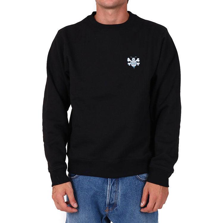 Dior And Shawn Stussy Bee Embroidered Oversized Sweatshirt Black for Men |  Lyst
