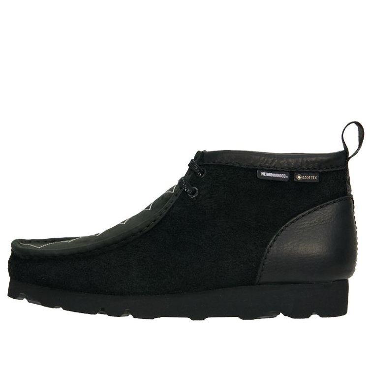Clarks Original X Neighborhood Wallabee Gtx Ankle Shoes in Black